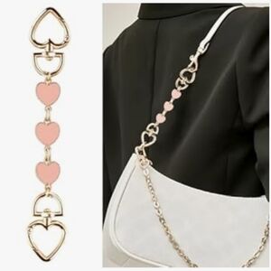 Heart Bag Chain Strap Extender